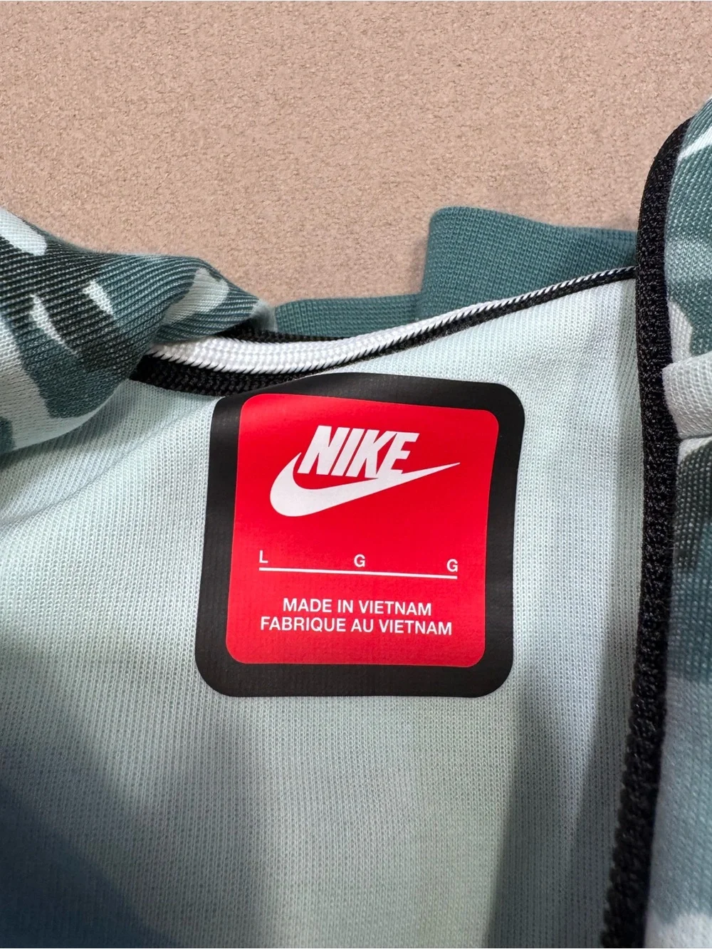 Nike Youth Sportswear Tech Fleece Camo Full-Zip Hoodie